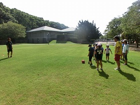 鹿児島市児童クラブのサッカー