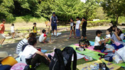 鹿児島市児童クラブの公園体験